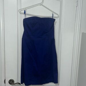 H&M DRESS, SIZE: US 10, BLUE